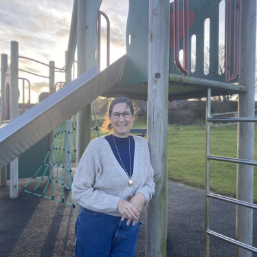 Bridget at Cummingston play park